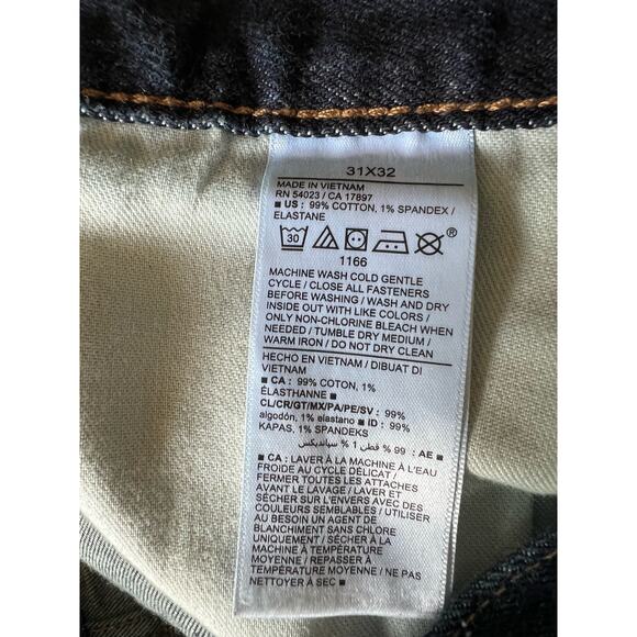 Old‎ Navy Mens Jeans Sz 31X32 31 waist 32 inseam Athletic Taper Built In Flex - Picture 4 of 5